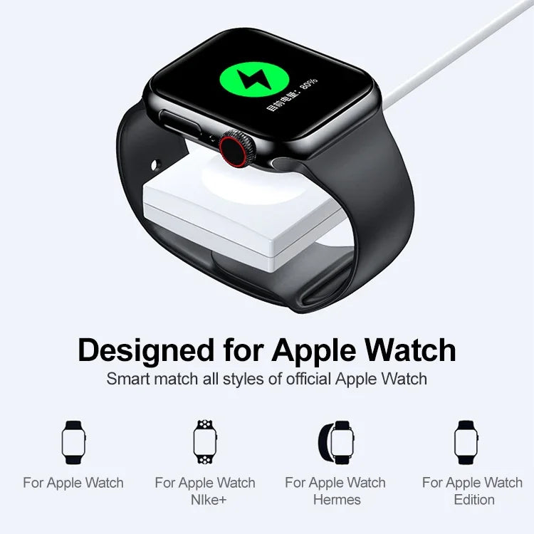 Carregador Sem Fios Magnético Portátil adj-981 para Apple Watch, adj-981