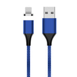 Cabo de Dados Magnético Trançado em Nylon M11 5A USB para 8 Pinos, Comprimento do Cabo: 2m, 8 Pinos