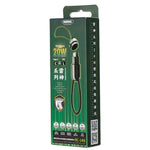 Cabo de Dados com Cordão Portátil REMAX RC-140i Série Thor PD 20W USB-C / Type-C para 8 Pinos, Comprimento do Cabo: 1.2m, USB-C / Type-C para 8 Pinos
