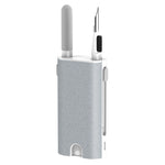 Q6 Caixa de Carregamento para Auriculares Sem Fios 5 em 1 Kit de Limpeza para Ecrã de Telemóvel, Q6