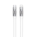 Cabo de Dados de Carregamento Rápido WK WDC-187 Série Qjie 20W USB-C/Type-C para 8 Pinos, Comprimento: 1m, USB-C/Type-C para 8 Pinos
