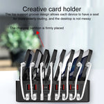 Estação de carregamento inteligente YFY-A55 150W com 16 portas USB e suporte para telemóvel e tablet, ficha US, YFY-A55