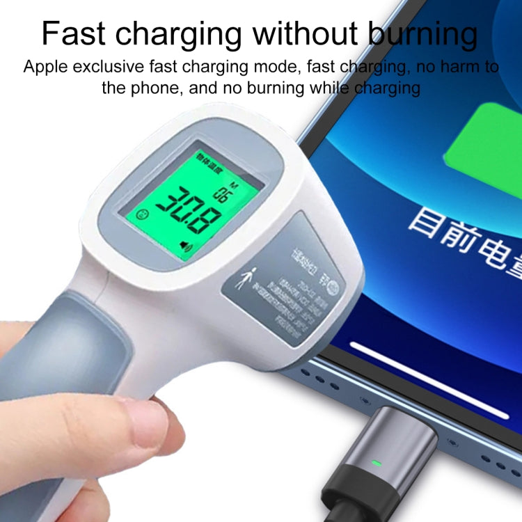 3 in 1 Fast Charging Magnetic Data Cable, Style: 1m Cable + 3 Magnetic Head, 3 in 1