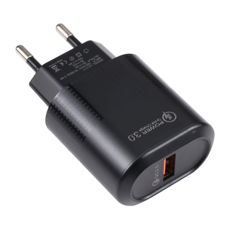Carregador Rápido USB LZ-2117 18W QC3.0 3.1A, Plugue EU