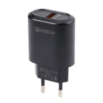 Carregador Rápido USB LZ-2117 18W QC3.0 3.1A, Plugue EU