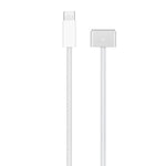 Cabo de dados de carregamento rápido trançado USB-C / Tipo-C para Magsafe 3, Comprimento: 2m, Azul, Branco