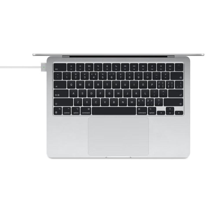 Cabo de dados de carregamento rápido trançado USB-C / Tipo-C para Magsafe 3, Comprimento: 2m, Azul, Branco