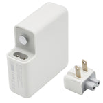 Adaptador de Energia Tipo-C 87W Carregador Portátil com Cabo de Carregamento Tipo-C de 1,8m, Ficha AU, Ficha AU 87W