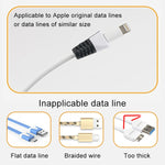 2 PCS Anti-break USB Charge Cable Winder Protective Case Protection Sleeve