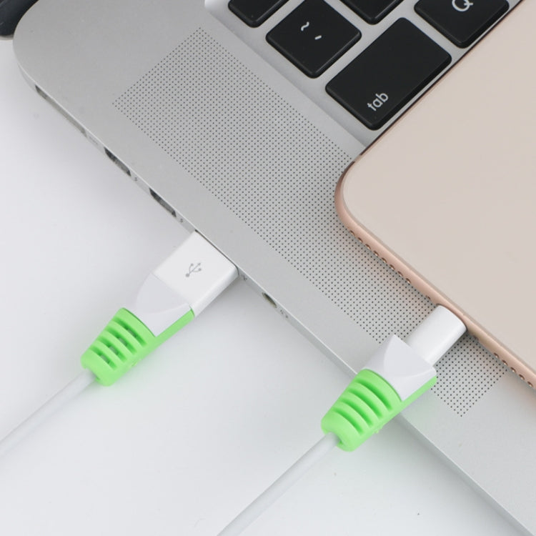 2 Unidades de Enrolador Protetor para Cabo de Carregamento USB Anti-Quebra