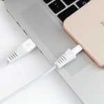 2 Unidades de Enrolador Protetor para Cabo de Carregamento USB Anti-Quebra