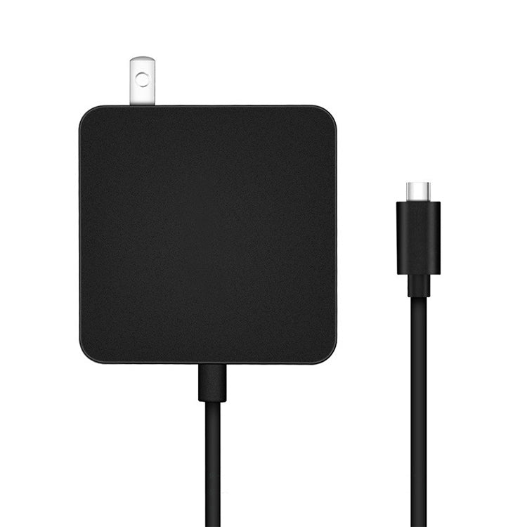 Adaptador de Energia USB-C / Tipo-C 45W Carregador Portátil para Portáteis com Cabo de Carregamento Tipo-C, Ficha US, Ficha US 45W / Preto