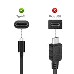 Adaptador de Energia USB-C / Tipo-C 65W Carregador Portátil para Portáteis com Cabo de Carregamento Tipo-C, Ficha US, Ficha US 65W / Preto