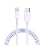 Cabo de Dados USB-C / Type-C para 8 Pinos 1m, Comprimento: 1m