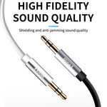 IVON CA55 3.5mm Male to Male AUX Audio Cable, Cable Length: 1m