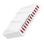 Estação de carregamento inteligente multifunções WLX-X6 120W 12 em 1 USB