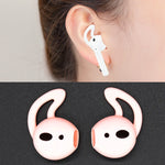 Tampas de silicone para auscultadores Bluetooth sem fios para Apple AirPods