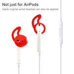 Tampas de silicone para auscultadores Bluetooth sem fios para Apple AirPods