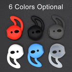 Tampas de silicone para auscultadores Bluetooth sem fios para Apple AirPods