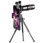 Conjunto de lente telescópica universal para telemóvel W28-QK 28X grande de bolso, grande de bolso