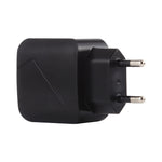 LZ-819A+C QC3.0 USB + PD 18W Interfaces USB-C / Type-C Carregador de Viagem com Luz Indicadora, Ficha EU, Ficha EU