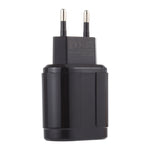 LZ-022 Carregador de Viagem 5V 2.4A Duas Portas USB, Ficha EU