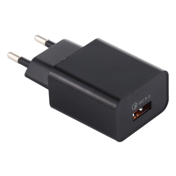 LZ-706 Carregador de Viagem QC3.0 Porta USB Única, Ficha EU