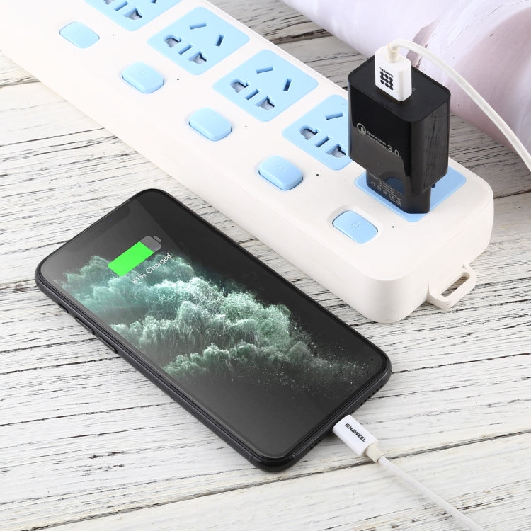 LZ-706 Carregador de Viagem QC3.0 Porta USB Única, Ficha EU