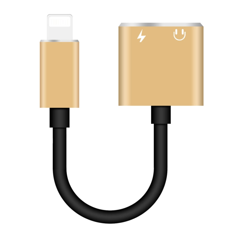 ENKAY Hat-prince HC-15 Cabo adaptador de áudio e carregamento 8 pinos + jack 3,5 mm para 8 pinos, suporta até iOS 15.0