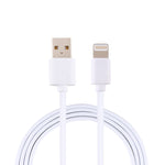 Cabo de Carregamento de Plástico Injetado USB Macho 2A para Macho 8 Pinos, Comprimento: 1,5m, 8 Pinos