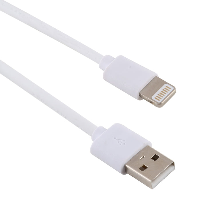 Cabo de Carregamento de Plástico Injetado USB Macho 2A para Macho 8 Pinos, Comprimento: 1,5m, 8 Pinos
