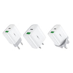 WK WP-U53 Carregador QC3.0 20W USB Type-C Maxspeed PD Carregador Rápido