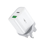 WK WP-U53 Carregador QC3.0 20W USB Type-C Maxspeed PD Carregador Rápido