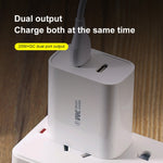 WK WP-U53 Carregador QC3.0 20W USB Type-C Maxspeed PD Carregador Rápido