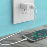 WK WP-U53 Carregador QC3.0 20W USB Type-C Maxspeed PD Carregador Rápido