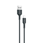 Cabo de dados de carregamento rápido 3A USB para 8 pinos WK WDC-136, USB para 8 pinos (preto), USB para 8 pinos (branco)
