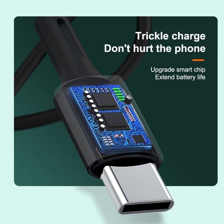 Cabo de dados de carregamento rápido 3A USB para 8 pinos WK WDC-136, USB para 8 pinos (preto), USB para 8 pinos (branco)