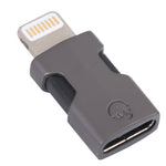 Portable 8 Pin to USB-C/Type-C Audio Adapter