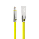 AWEI CL-95 Cabo de Dados Portátil de Carregamento Rápido USB para 8 Pinos TPE + Liga de Alumínio, 2A, Comprimento: 1m