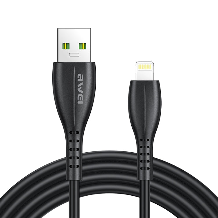 Cabo de carregamento USB para 8 pinos awei CL-115L 1m 2.4A
