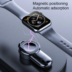 Carregador Sem Fios Magnético Portátil Universal K02 para Apple Watch Series 6 / 5 / SE / 4 / 3 / 2 / 1