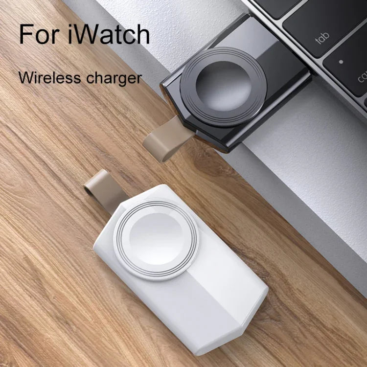 Carregador Sem Fios Magnético Portátil Universal K03 para Apple Watch Series 6 / 5 / SE / 4 / 3 / 2 / 1