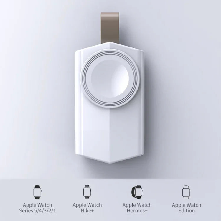 Carregador Sem Fios Magnético Portátil Universal K03 para Apple Watch Series 6 / 5 / SE / 4 / 3 / 2 / 1