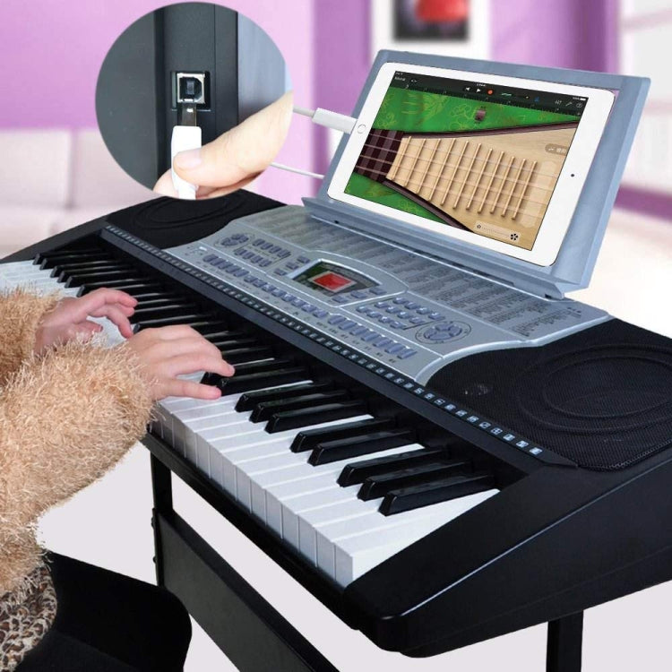 Cabo Piano / Piano Eletrónico MIDI Adaptador 1m 8 Pinos para Tipo-B Macho, 8 Pinos