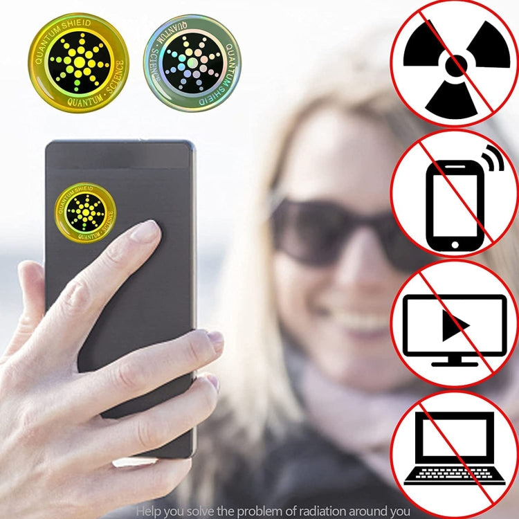 Autocolante Anti Radiação Eletromagnética para Telemóvel, 1 unidade