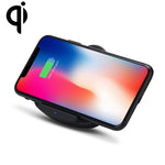 Base de Carregamento Sem Fios Qi Rápido 10W QK11 ABS + PC, QK11 Azul, QK11 Preto, QK11 Ouro