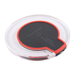 FANTASY Carregador Sem Fios Qi Standard Ultra-fino com Saída 5V 1A e Indicador de Carregamento, Suporta Telefones com Padrão QI, FANTASY 5V 1A, FANTASY Branco