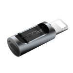 ROCK Adaptador portátil de auscultadores conversor áudio USB-C/Type-C para 8 pinos 2.1A