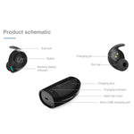 Para iPhone, Samsung, Huawei, Xiaomi, HTC e Outros Smartphones, XHH-ES60 Preto, XHH-ES60