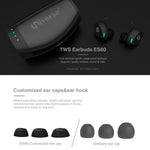 Para iPhone, Samsung, Huawei, Xiaomi, HTC e Outros Smartphones, XHH-ES60 Preto, XHH-ES60